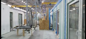 Modern production with a capacity more than 50,000 m2 per year